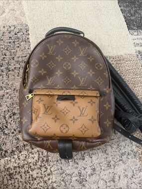 Louis Vuitton Monogram Two-Tone Mini Backpack in Brown and Tan